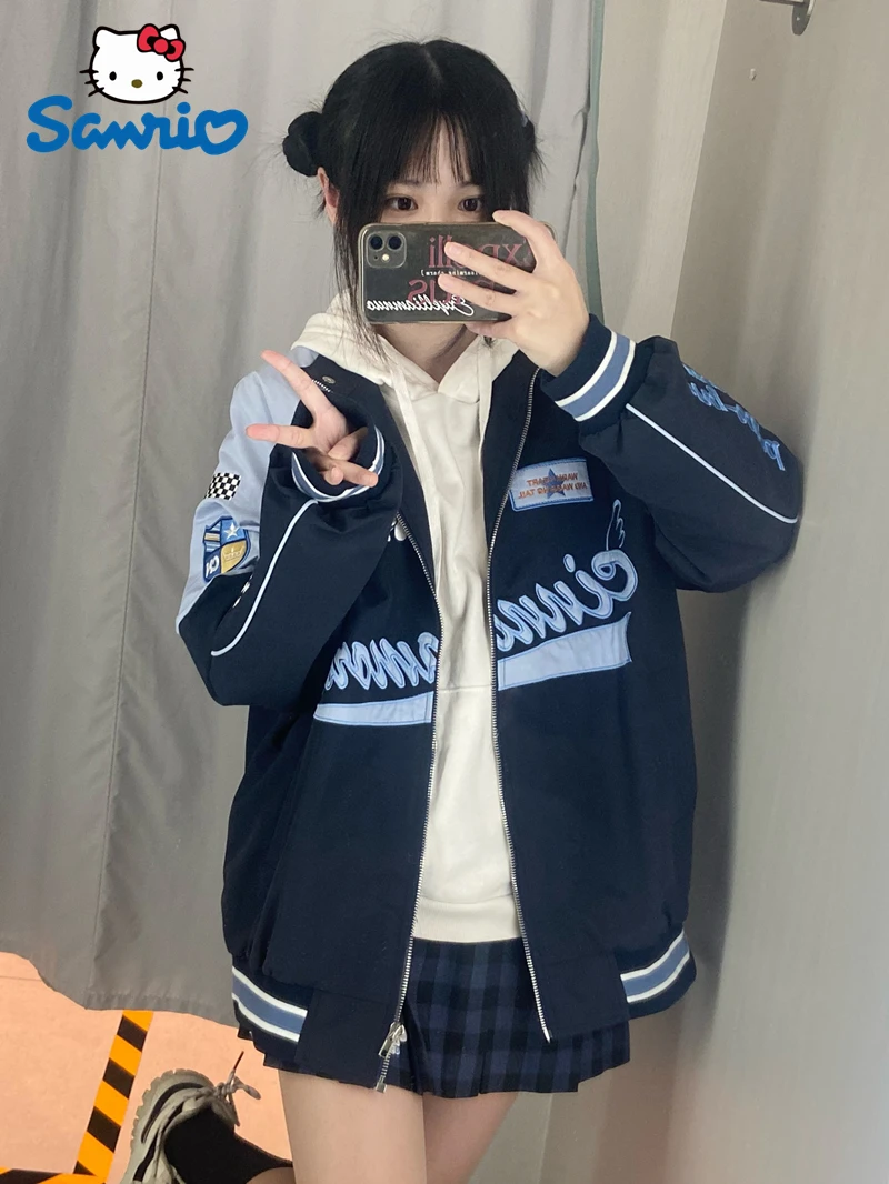 Kawaii Sanrio Cinnamoroll Loose Jacket Biker Punching Coat Cartoon Girls Cute Sping Windproof Clothes Cosplay Couple Anime Gift
Kawaii Sanrio Cinnamoroll Loose Jacket Biker Punching Coat Cartoon Girls Cute Sping Windproof Clothes Cosplay Couple Anime Gift