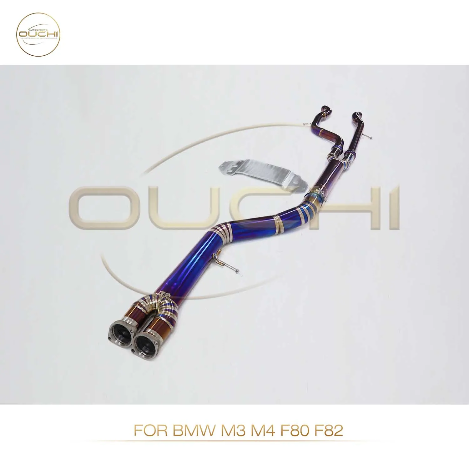 OUCHI Factory Direct Sales Titanium Alloy Resonant Tube For BMW M3 M4 F80 F82 High Flow Performance Pipe Equal Length
OUCHI Factory Direct Sales Titanium Alloy Resonant Tube For BMW M3 M4 F80 F82 High Flow Performance Pipe Equal Length