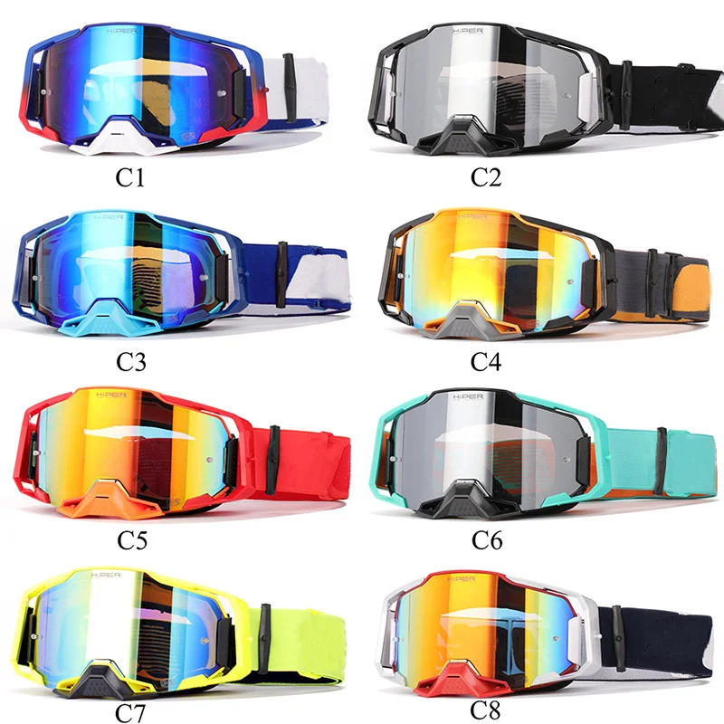 Motocross Motorcycle Goggles High Quality Windproof UV Protection Outdoor Cycling Sports Scooter Ski Glasses Dirt Bike Goggles
Motocross Motorcycle Goggles High Quality Windproof UV Protection Outdoor Cycling Sports Scooter Ski Glasses Dirt Bike Goggles
