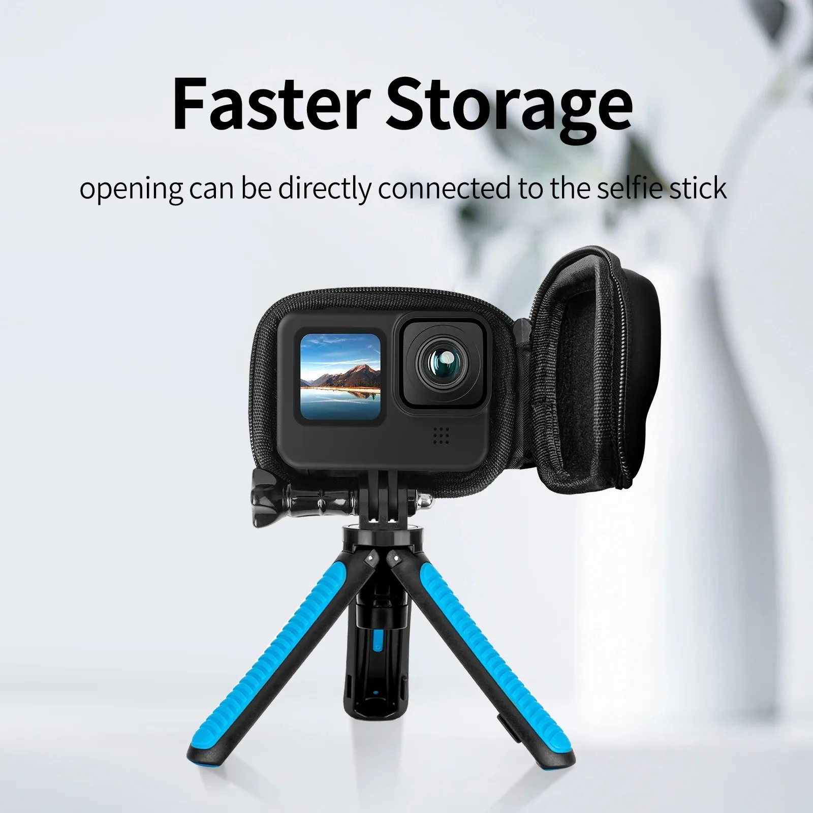 TELESIN Mini EVA Protective Storage Bag for GoPro 12 Hero 12 11 10 9 Black Action Camera Waterproof Box Mount Go Pro Accessories
TELESIN Mini EVA Protective Storage Bag for GoPro 12 Hero 12 11 10 9 Black Action Camera Waterproof Box Mount Go Pro Accessories
