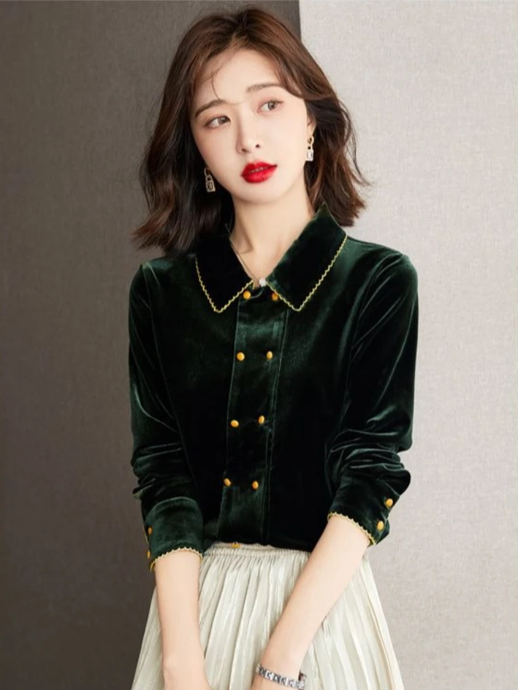 Женская вельветовая блузка-пиджак 2026: Новинка осенне-зимнего сезона, французский дизайн, приталенный крой, термобелье
Женская вельветовая блузка-пиджак 2026: Новинка осенне-зимнего сезона, французский дизайн, приталенный крой, термобелье