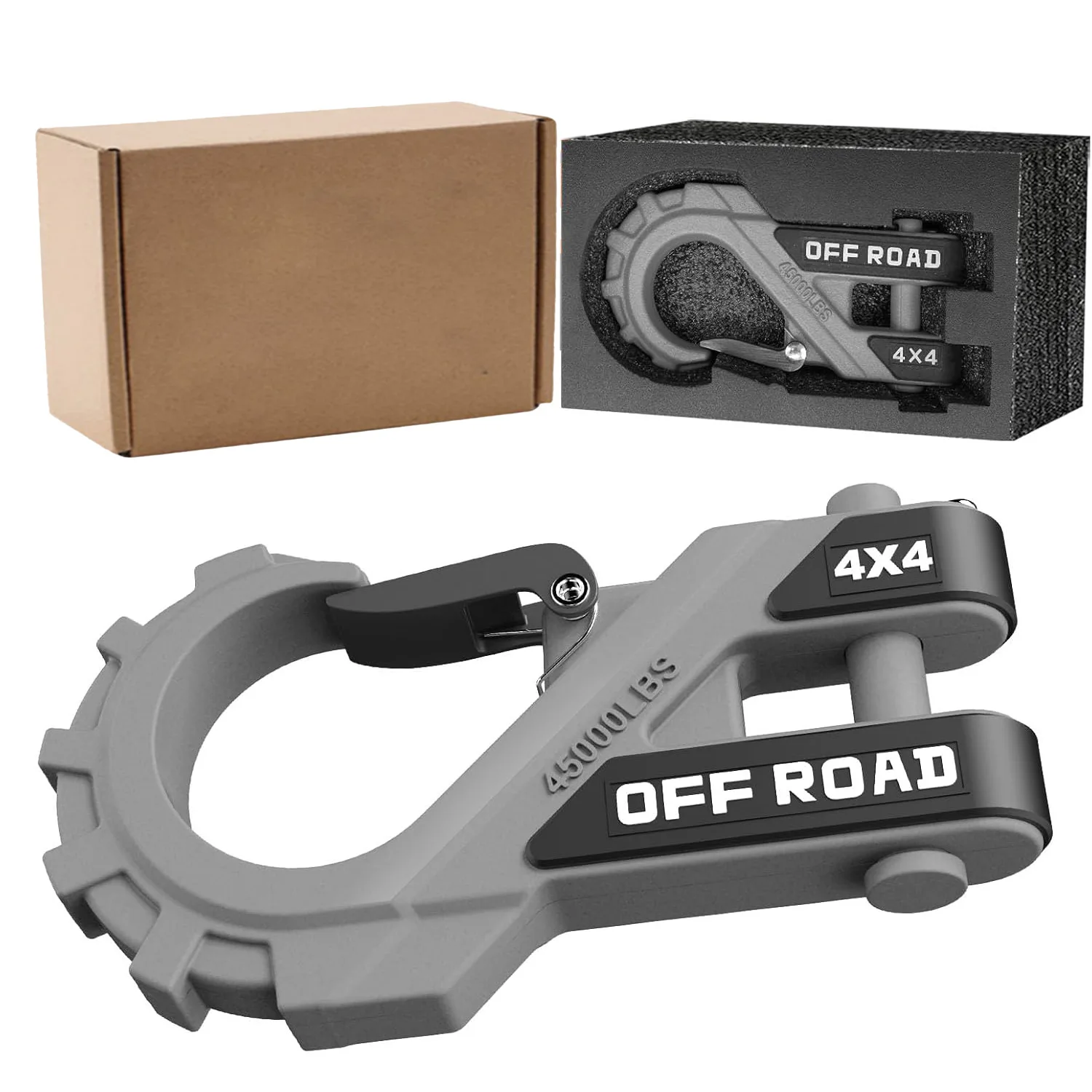 With sheathed winch hook 40CR forged trailer hook off-road traction 20T heavy duty winch
With sheathed winch hook 40CR forged trailer hook off-road traction 20T heavy duty winch