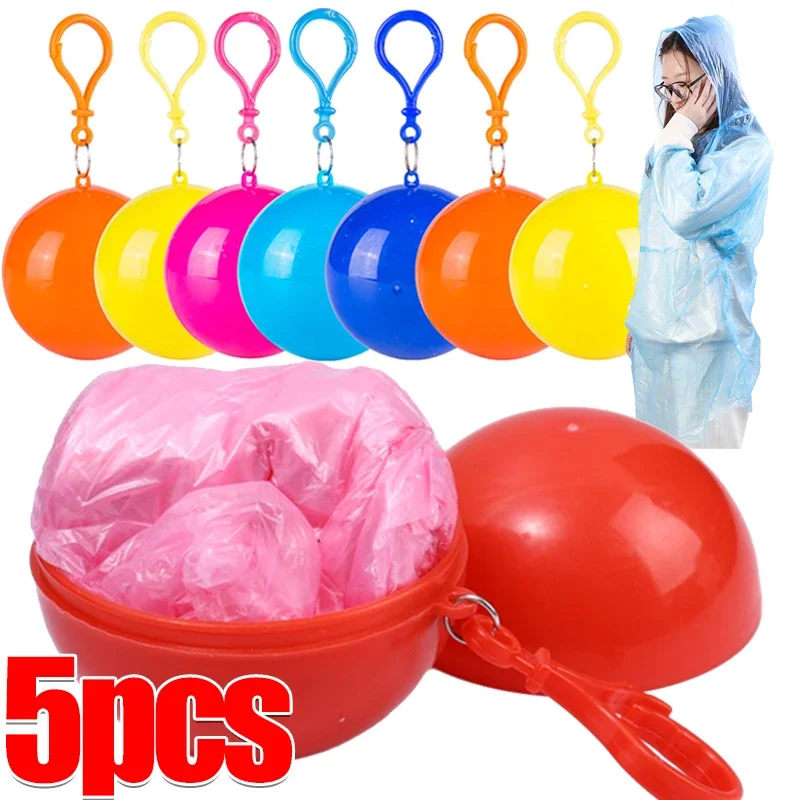 1-5PCS Mini Portable Raincoats Ball Colorful Disposable Thicken Rain Ponchos Emergency Waterproof Rainwear Cape Keyring Balls
1-5PCS Mini Portable Raincoats Ball Colorful Disposable Thicken Rain Ponchos Emergency Waterproof Rainwear Cape Keyring Balls