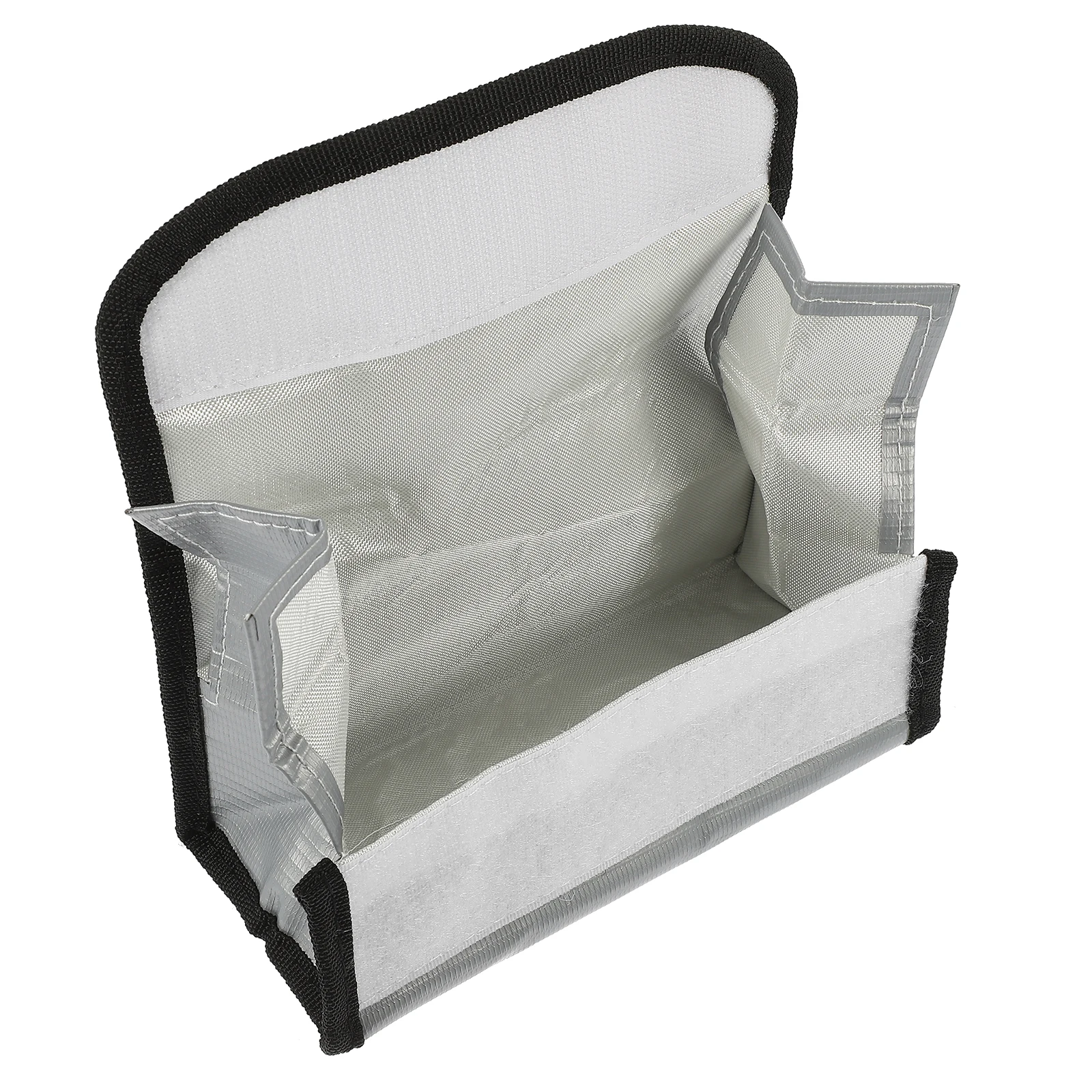 Protection Bag 185mmx75mmx60mm Black Fireproof Safe Storage Protective Bag Camera Stabilizer Charging Explosion
Protection Bag 185mmx75mmx60mm Black Fireproof Safe Storage Protective Bag Camera Stabilizer Charging Explosion