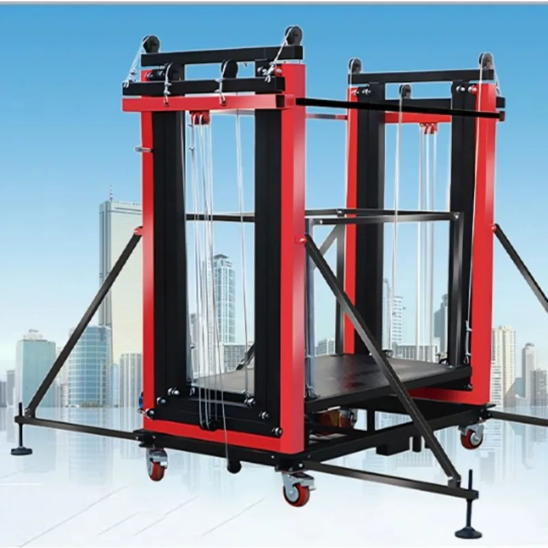 Электрический подъемник для лесов, мобильный многофункциональный подъемник с дистанционным управлением для внутреннего и наружного декора
Электрический подъемник для лесов, мобильный многофункциональный подъемник с дистанционным управлением для внутреннего и наружного декора