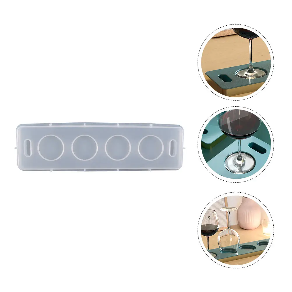 Glass Silicone Coaster Mould White Collapsible Cup Pad Mold Racks Tray Mold Template Epoxy Resin Jewelry Parts
Glass Silicone Coaster Mould White Collapsible Cup Pad Mold Racks Tray Mold Template Epoxy Resin Jewelry Parts