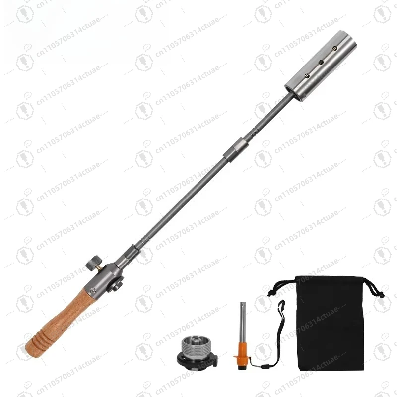 Outdoor camping Extended flame gun Stainless steel spray gun Portable camping straight handle Handheld flame gas flashlight
Outdoor camping Extended flame gun Stainless steel spray gun Portable camping straight handle Handheld flame gas flashlight