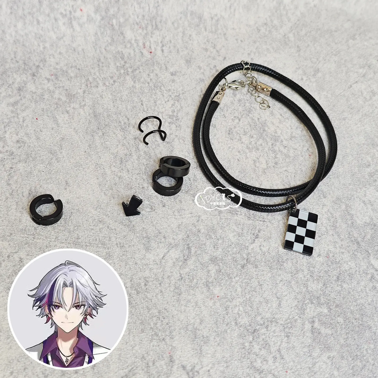 Fuwa Minato NIJISANJI Necklace Cosplay Earrings Anime Clip Earrings for Women Men Jewelry Gift
Fuwa Minato NIJISANJI Necklace Cosplay Earrings Anime Clip Earrings for Women Men Jewelry Gift