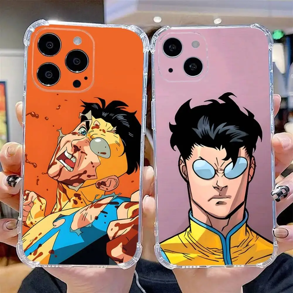 I-Invincible Phone Case For iPhone 16,15,14,13,12,11 Pro,Max,Plus,X,XS,XR,SE,Mini Transparent Silicone Soft
I-Invincible Phone Case For iPhone 16,15,14,13,12,11 Pro,Max,Plus,X,XS,XR,SE,Mini Transparent Silicone Soft