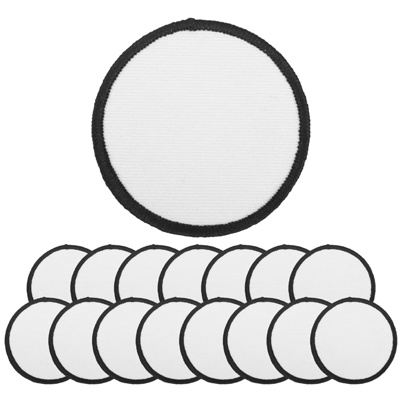 New 16 Pieces Sublimation Patch Blanks Quality Fabric Iron-on Circular Blank Patch for Clothes, Hats, Uniforms, Backpacks
New 16 Pieces Sublimation Patch Blanks Quality Fabric Iron-on Circular Blank Patch for Clothes, Hats, Uniforms, Backpacks