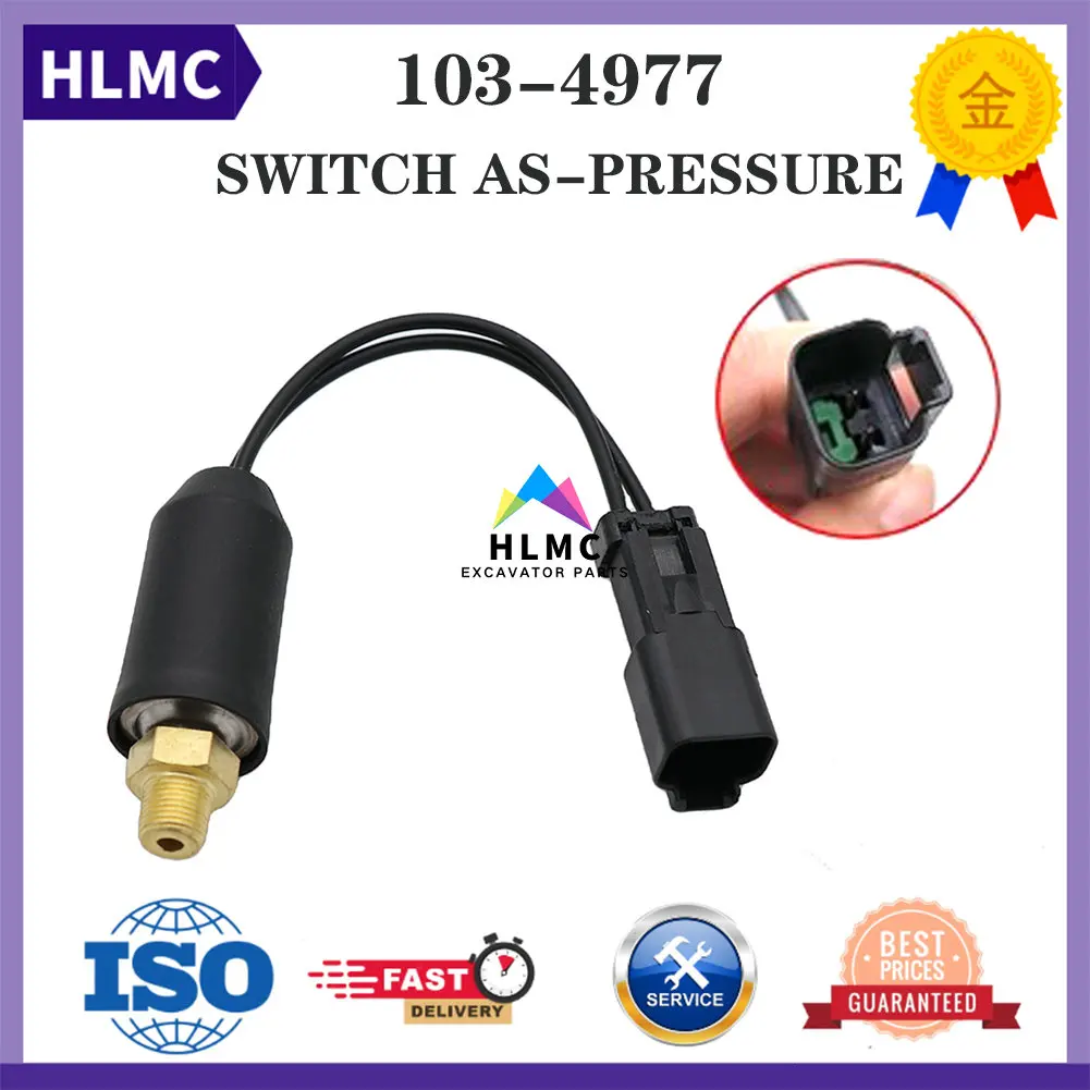 Engine Oil Pressure Switch Sensor 103-4977 1034977 For Off-Highway Truck Asphalt Paver Paving Compactor Spare Parts
Engine Oil Pressure Switch Sensor 103-4977 1034977 For Off-Highway Truck Asphalt Paver Paving Compactor Spare Parts