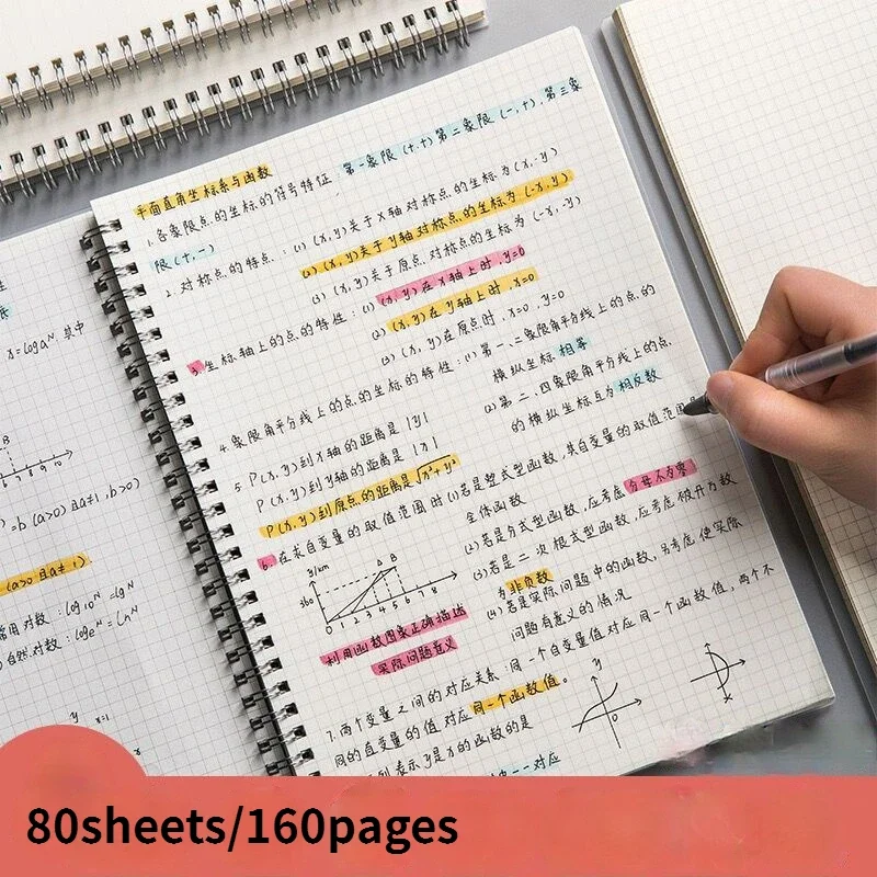 A5 A6 B5 Spiral Notebook Office School Supplies Drawing Sketch Notebooks Blank Line Grid Page Planner Diary Notepad Kraft Paper
A5 A6 B5 Spiral Notebook Office School Supplies Drawing Sketch Notebooks Blank Line Grid Page Planner Diary Notepad Kraft Paper