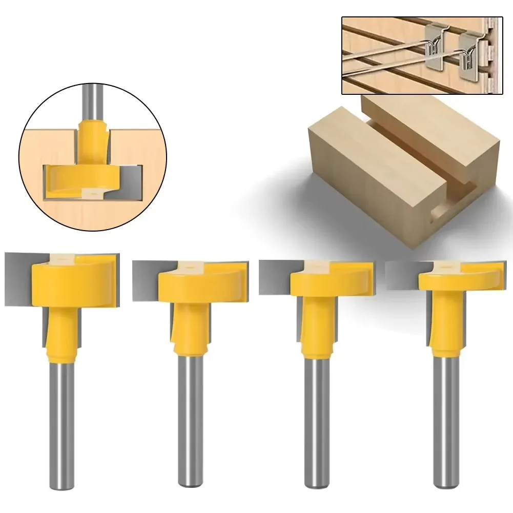 1PC 6MM Shank Milling Cutter Wood Carving T-Slot & T-Track Slotting Router Bit - 8" 6mm Shank For Woodworking Chisel Cutter
1PC 6MM Shank Milling Cutter Wood Carving T-Slot & T-Track Slotting Router Bit - 8" 6mm Shank For Woodworking Chisel Cutter