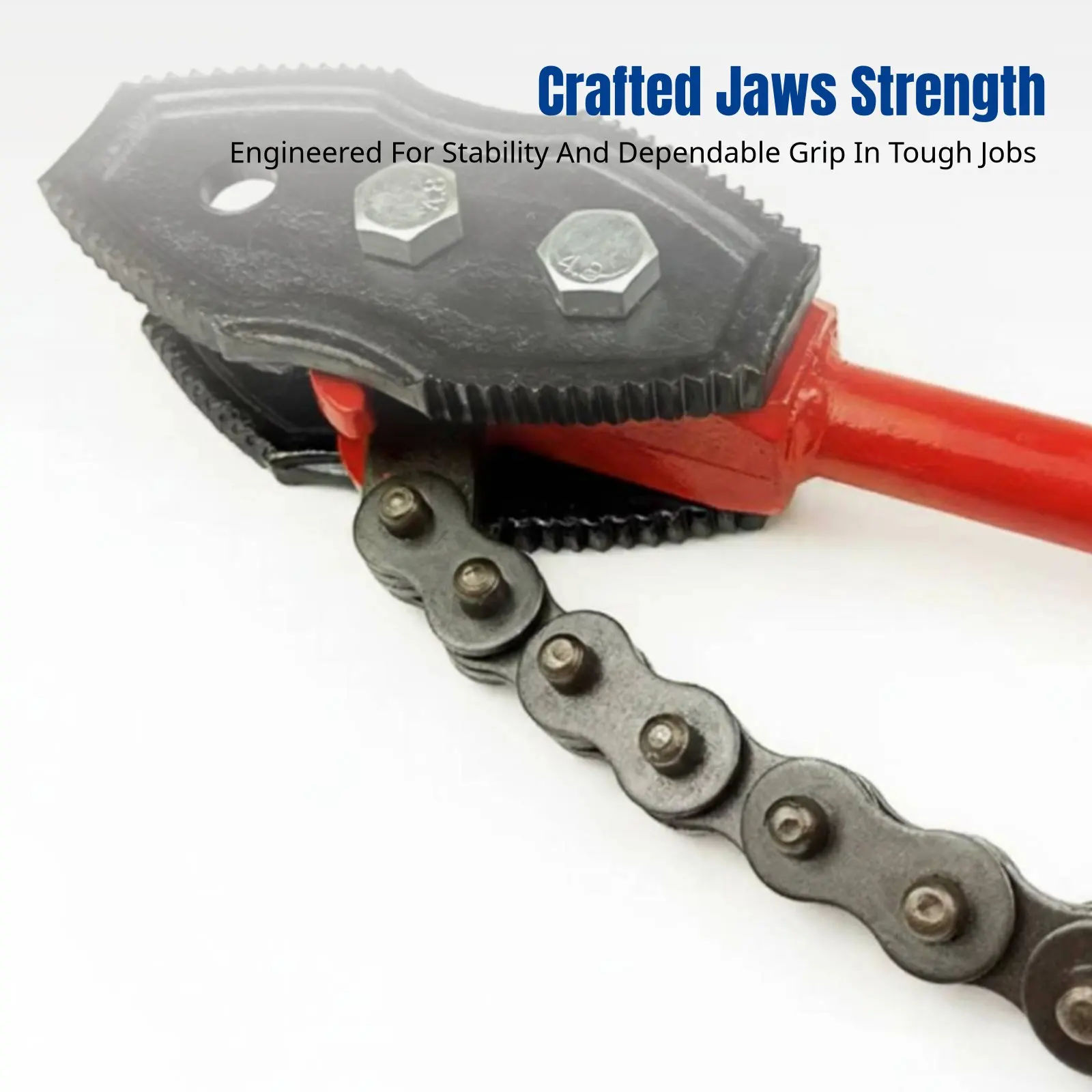 Heavy-Duty Pipe Chain Wrench, Adjustable B-Type Multifunctional Spanner for Water and Fire Applications
Heavy-Duty Pipe Chain Wrench, Adjustable B-Type Multifunctional Spanner for Water and Fire Applications
