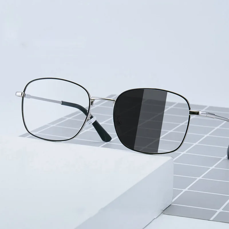 New Style Metal Color Changing Eyeglasses Frame for Women Vintage Anti-blue Light Glasses Photochromic Sunglasses Men
New Style Metal Color Changing Eyeglasses Frame for Women Vintage Anti-blue Light Glasses Photochromic Sunglasses Men