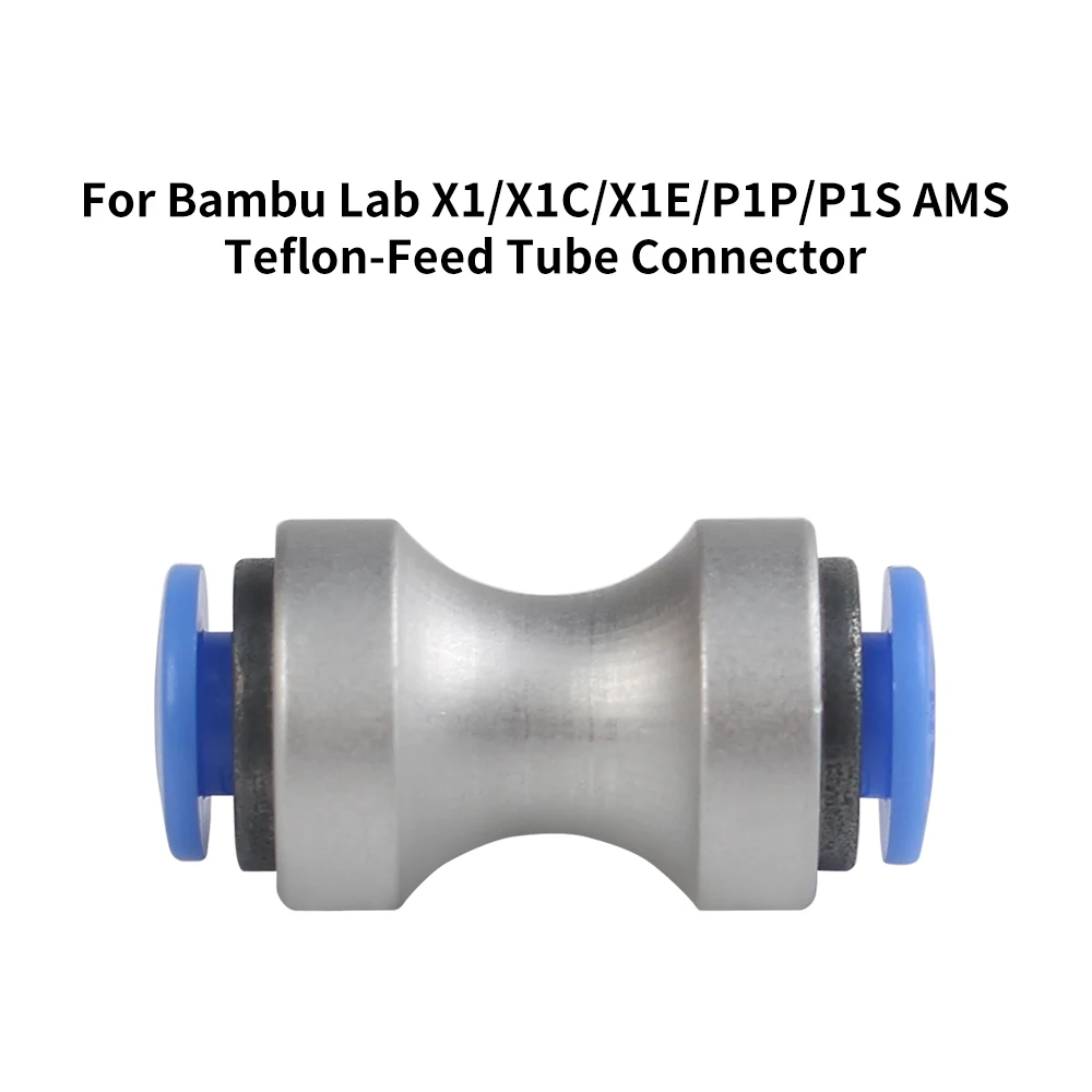 Toaiot для Bambu P1/X1/A1/A1mini/AMS/AD5M/ADSM Pro/K1 серии PTFE адаптер втулки накаливания расширение трубы для деталей 3D-принтера
Toaiot для Bambu P1/X1/A1/A1mini/AMS/AD5M/ADSM Pro/K1 серии PTFE адаптер втулки накаливания расширение трубы для деталей 3D-принтера
