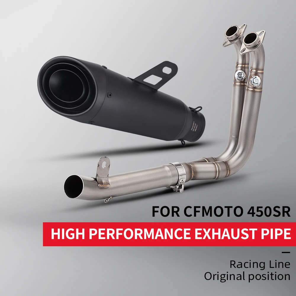 For 450sr High Quality Motorcycle Exhaust Full System Escape Modified Slip on Front Link Pipe Muffler 51mm Muffler
For 450sr High Quality Motorcycle Exhaust Full System Escape Modified Slip on Front Link Pipe Muffler 51mm Muffler