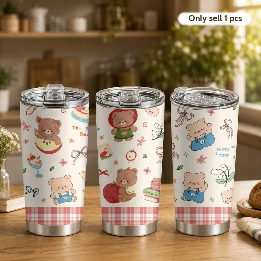 Fruit Pet Cartoon Vacuum Flasks 20oz Coffee Tumbler Cup With 2 Lids And Straw, Stainless Steel Vacuum Insulated Travel Mug
Fruit Pet Cartoon Vacuum Flasks 20oz Coffee Tumbler Cup With 2 Lids And Straw, Stainless Steel Vacuum Insulated Travel Mug