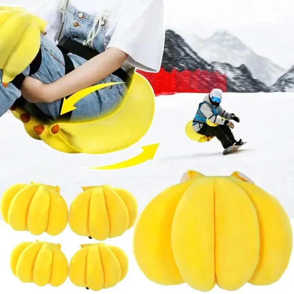 Winter Ski Protective Gear Plush Banana Elbow Knee Hip Protection Cute Anti Fall Pad SML Children and Adults Ice Skate Hip Pads
Winter Ski Protective Gear Plush Banana Elbow Knee Hip Protection Cute Anti Fall Pad SML Children and Adults Ice Skate Hip Pads
