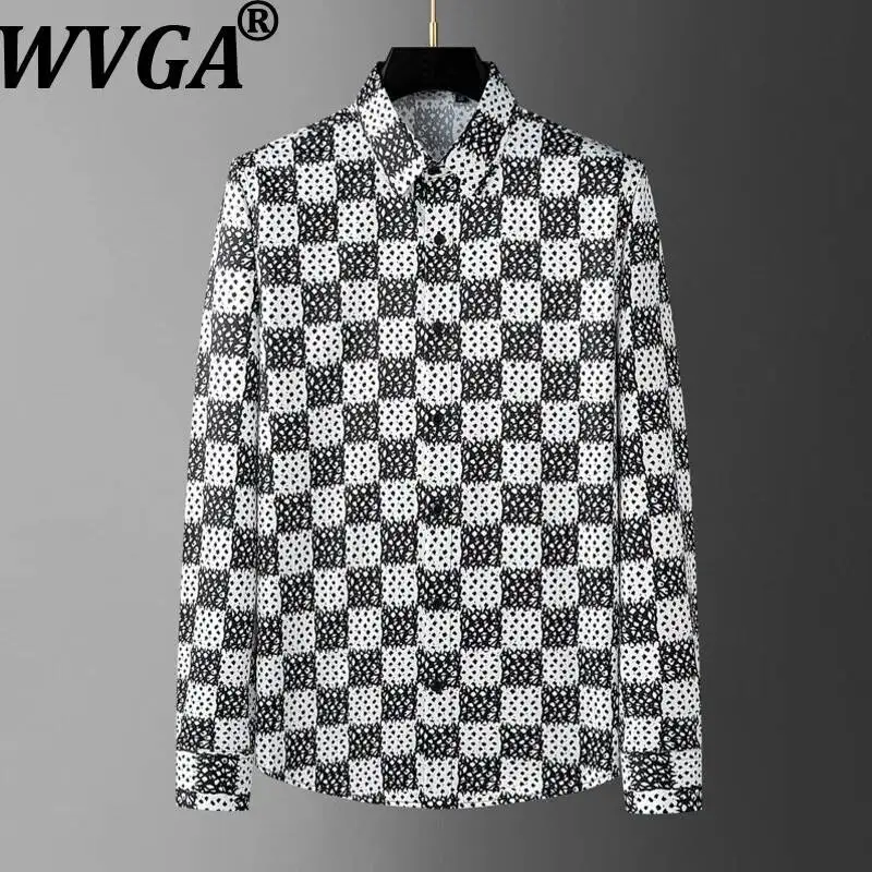 Новинка WVGA: Мужская модная рубашка с длинным рукавом, клетчатым граффити-принтом, трендовая, немнущаяся, не требующая глажки, нишевая модель W23442
Новинка WVGA: Мужская модная рубашка с длинным рукавом, клетчатым граффити-принтом, трендовая, немнущаяся, не требующая глажки, нишевая модель W23442