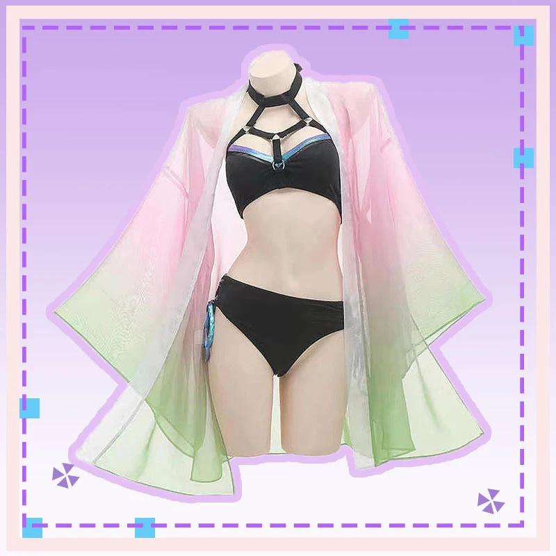 Аниме Chasseur De Demons Cos солнцезащитный купальник Kanroji Honey Glaze косплей купальник сексуальный летний костюм
Аниме Chasseur De Demons Cos солнцезащитный купальник Kanroji Honey Glaze косплей купальник сексуальный летний костюм