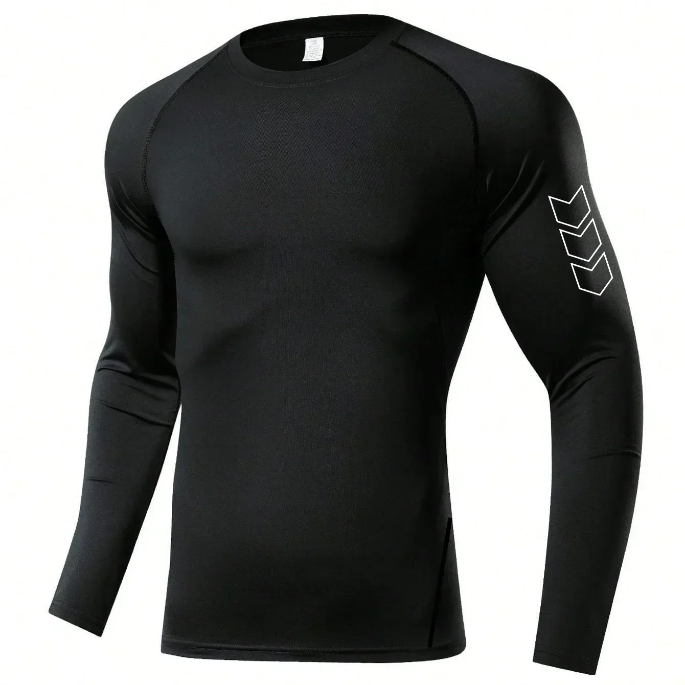 Men Black Quick Dry Compression Long Sleeve T Shirt Sun Protection Running Gym Workout Athletic Baselayer Top
Men Black Quick Dry Compression Long Sleeve T Shirt Sun Protection Running Gym Workout Athletic Baselayer Top