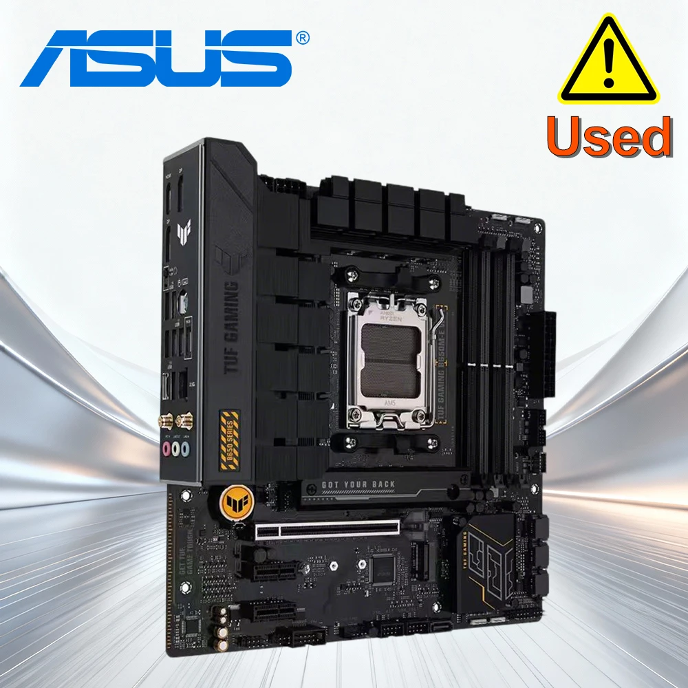 ASUS TUF GAMING B650M-E WIFI AMD B650 Slot AM5 Micro ATX Motherboard
ASUS TUF GAMING B650M-E WIFI AMD B650 Slot AM5 Micro ATX Motherboard