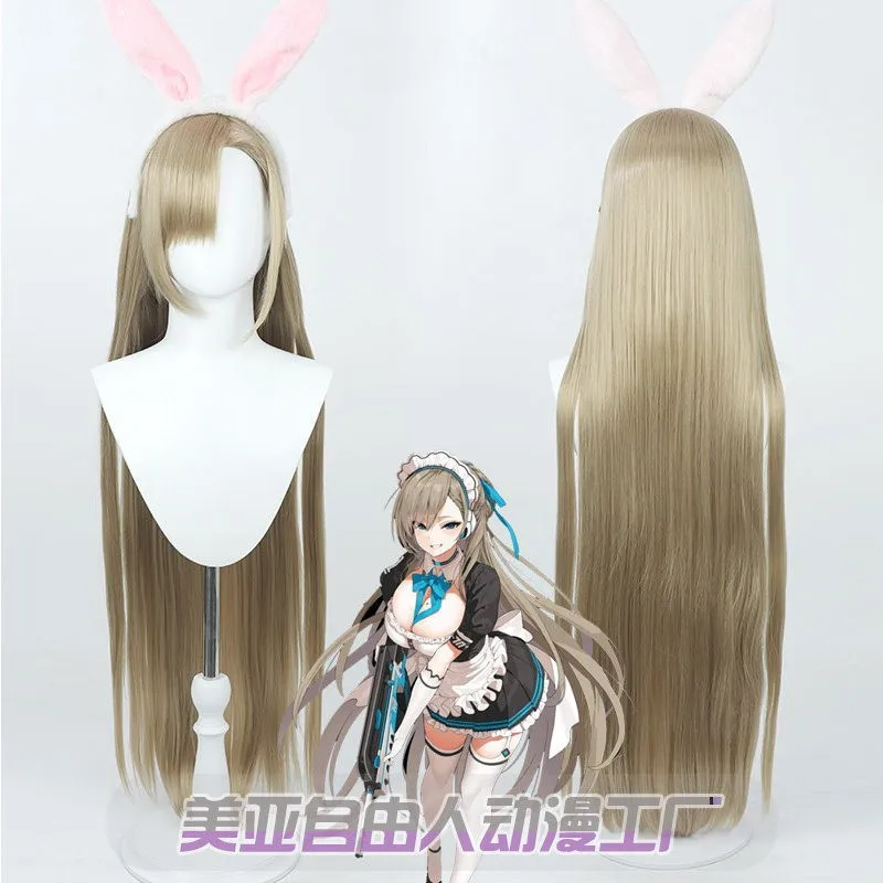 Парик для косплея Ichinose Asuna из игры Blue Archive, 100 см, длинный, прямой, из синтетических волос, для Хэллоуина, вечеринок, в стиле кролика-девушки
Парик для косплея Ichinose Asuna из игры Blue Archive, 100 см, длинный, прямой, из синтетических волос, для Хэллоуина, вечеринок, в стиле кролика-девушки