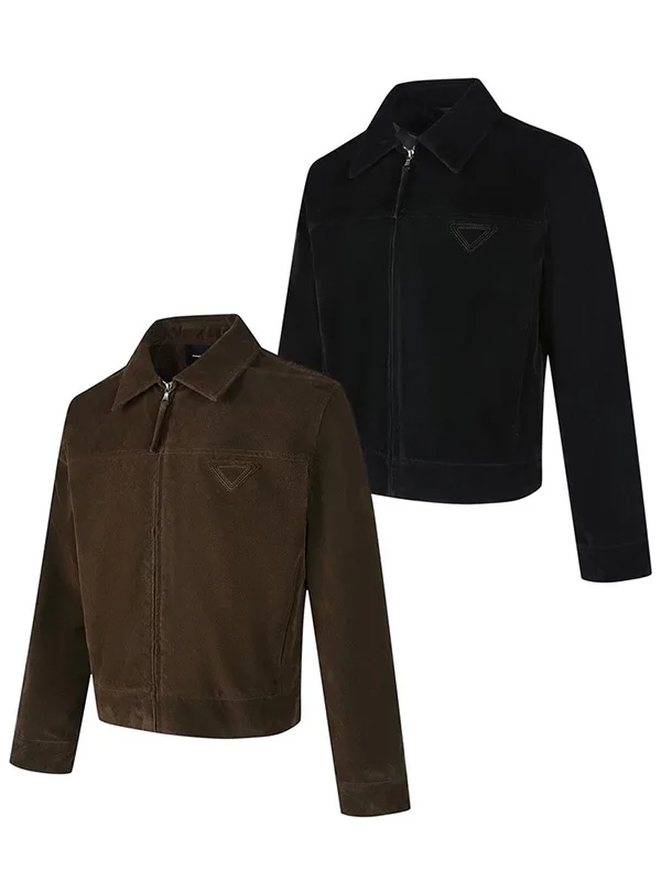 Мужская замшевая куртка Cleanfit: модная, стильная, для повседневной носки, осенняя верхняя одежда, трендовая, на молнии, с длинными рукавами.
Мужская замшевая куртка Cleanfit: модная, стильная, для повседневной носки, осенняя верхняя одежда, трендовая, на молнии, с длинными рукавами.