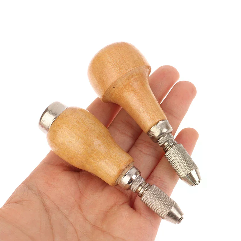 DIY Jewelry Tools Jewelers Pin Vise Vice Wooden Handle With 2 Chuck Twisting Wire Wrapping Drill Tool Kit
DIY Jewelry Tools Jewelers Pin Vise Vice Wooden Handle With 2 Chuck Twisting Wire Wrapping Drill Tool Kit