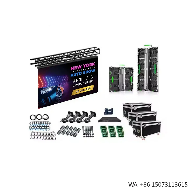 Cast Aluminum Cabinet LED Panels P2.5/P3.91/P4.81 Indoor Outdoor Rental for Stage Background
Cast Aluminum Cabinet LED Panels P2.5/P3.91/P4.81 Indoor Outdoor Rental for Stage Background