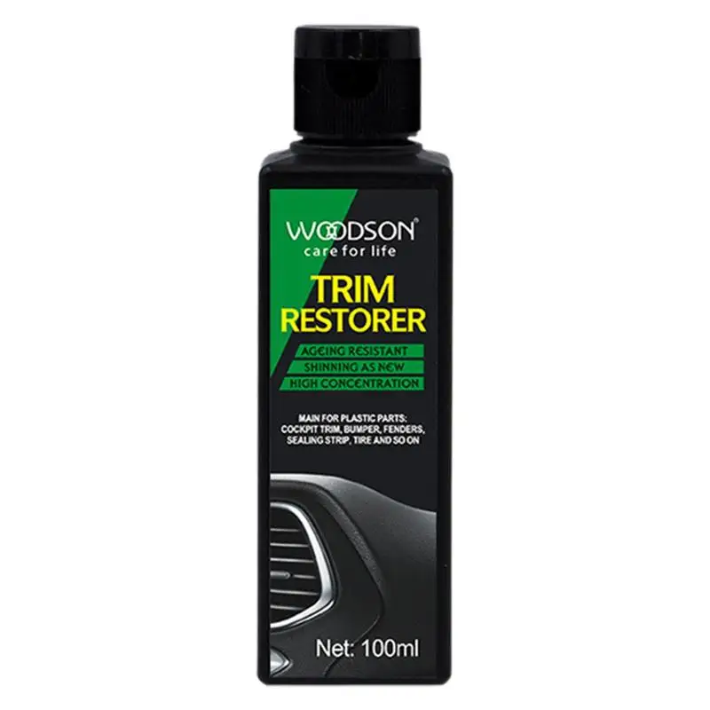 Car Restoring Liquid 100ml Protective Coating Agent For Car Interior Non Greasy Restorer For Black Auto Parts Portable
Car Restoring Liquid 100ml Protective Coating Agent For Car Interior Non Greasy Restorer For Black Auto Parts Portable