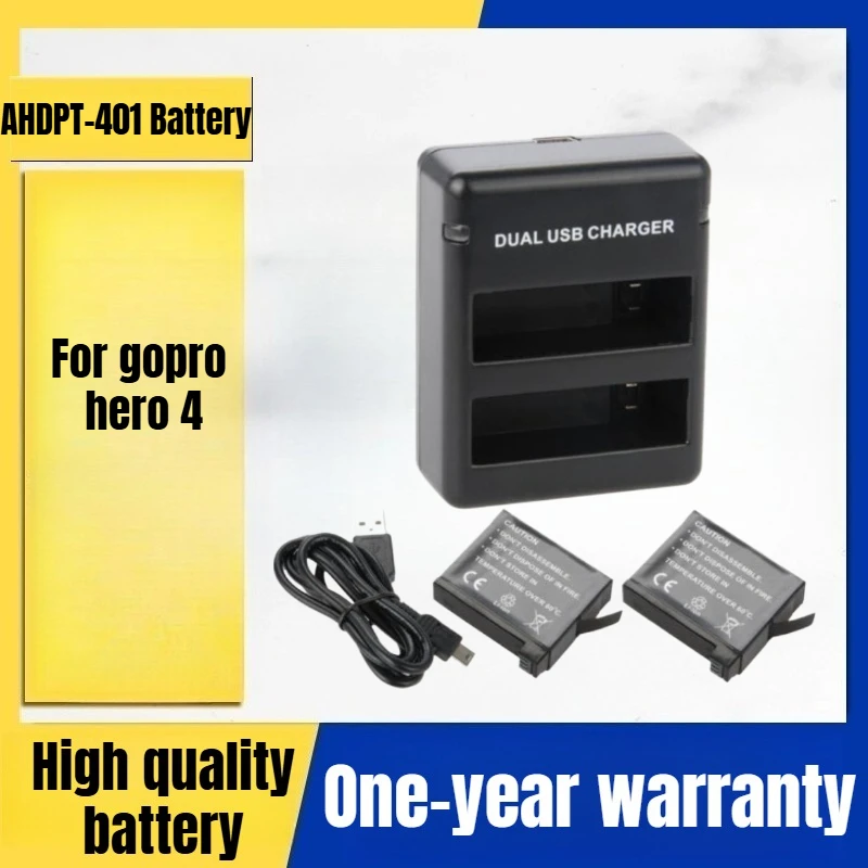 AHDPT-401 action camera battery charger suitable for gopro hero4 dual charge charger large capacity lithium battery 3.8V 1200mAh
AHDPT-401 action camera battery charger suitable for gopro hero4 dual charge charger large capacity lithium battery 3.8V 1200mAh