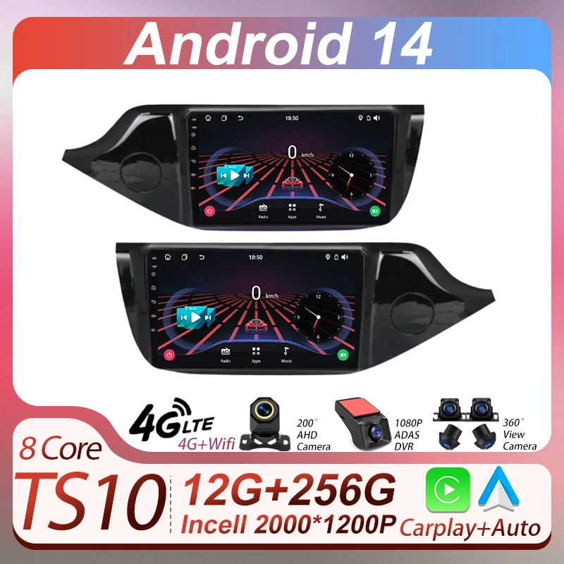 Wireless Android Auto Car Radio Player For KIA Ceed Cee'd 2 JD 2012 - 2018 8 Core AutoMotive CarPlay Monitor Touch Screen Wifi
Wireless Android Auto Car Radio Player For KIA Ceed Cee'd 2 JD 2012 - 2018 8 Core AutoMotive CarPlay Monitor Touch Screen Wifi