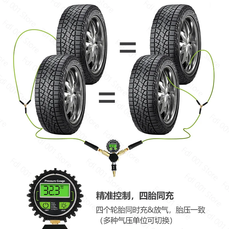 Auto tire inflation digital pressure gauge 300psi pneumatic connector accessories, tracheal hose, tire pressure gauge
Auto tire inflation digital pressure gauge 300psi pneumatic connector accessories, tracheal hose, tire pressure gauge