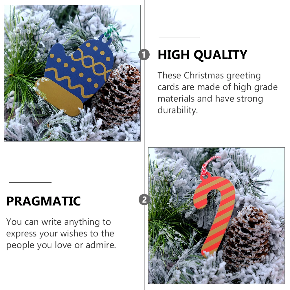 60Pcs Mini DIY Card Premium Christmas Decoration Card for Colleagues Family Xmas Party Supplies Greeting Cards with Hole
60Pcs Mini DIY Card Premium Christmas Decoration Card for Colleagues Family Xmas Party Supplies Greeting Cards with Hole