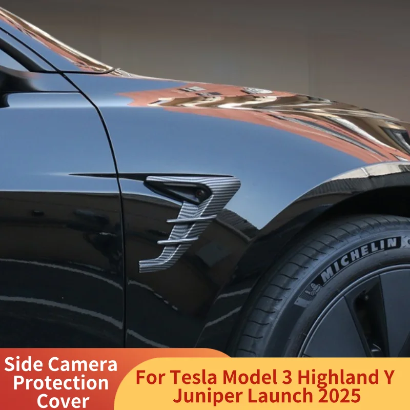 Комплект из 2 защитных накладок на боковые камеры для Tesla Y Juniper Launch/Model 3 Highland HW4.0 2025 Leaf Thunder Board, аксессуары для автомобиля
Комплект из 2 защитных накладок на боковые камеры для Tesla Y Juniper Launch/Model 3 Highland HW4.0 2025 Leaf Thunder Board, аксессуары для автомобиля