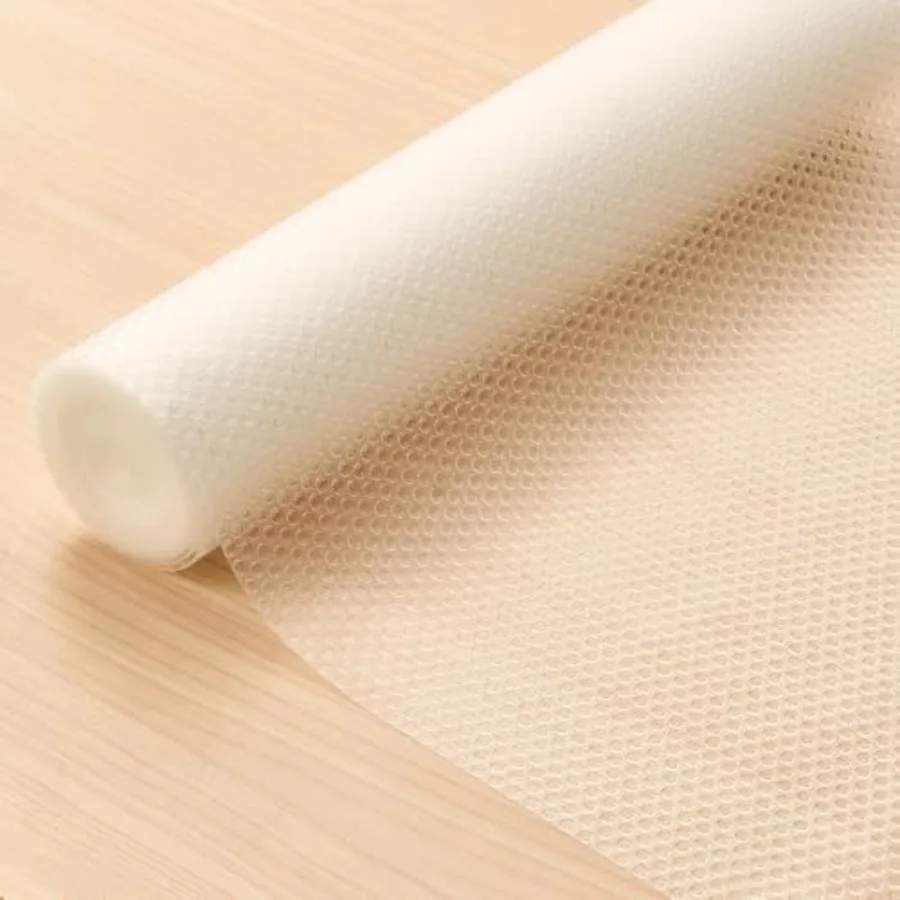 Shelf Liners, 12'' X 6Feet Kitchen Drawer Mats, Non-Slip and Non-Adhesive EVA Cabinet Liner Shelf Paper for Dresser Pantry Bath
Shelf Liners, 12'' X 6Feet Kitchen Drawer Mats, Non-Slip and Non-Adhesive EVA Cabinet Liner Shelf Paper for Dresser Pantry Bath