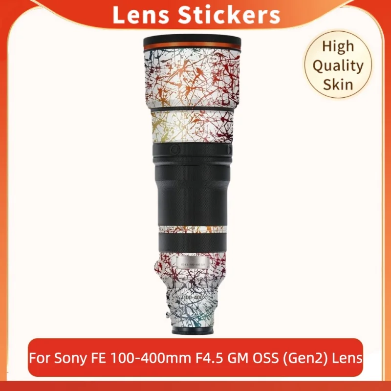 Decal skin for Sony NEW FE100-400F4.5GM Lens Decal Skin for Sony FE100-400 F4.5 GM OSS Lens Sticker 100-400 F4.5 Wrap Cove
Decal skin for Sony NEW FE100-400F4.5GM Lens Decal Skin for Sony FE100-400 F4.5 GM OSS Lens Sticker 100-400 F4.5 Wrap Cove