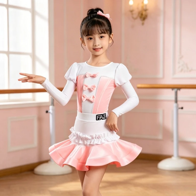 Girls Children Samba Latin Dance Dress Kids Tango Salsa Ballroom Dance Competition Costume Dancewear Performance Accessories
Girls Children Samba Latin Dance Dress Kids Tango Salsa Ballroom Dance Competition Costume Dancewear Performance Accessories