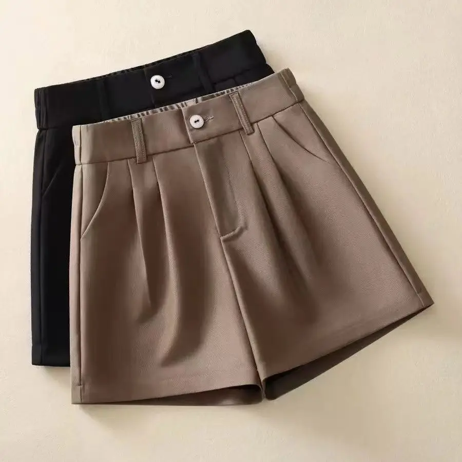 Women's Shorts Cotton Linen Female Fashion High Waisted Short Pants Casual Loose Solid Button Summer Loose Shorts for Women Q255
Women's Shorts Cotton Linen Female Fashion High Waisted Short Pants Casual Loose Solid Button Summer Loose Shorts for Women Q255