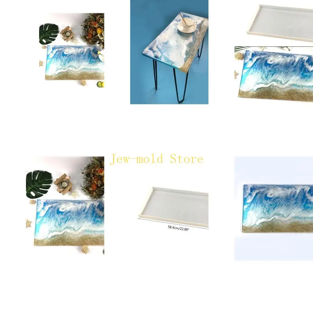 C71B Resin Tray Mold Rectangle Table Top Silicone Mold Coasters Tray Silicone Mold
C71B Resin Tray Mold Rectangle Table Top Silicone Mold Coasters Tray Silicone Mold