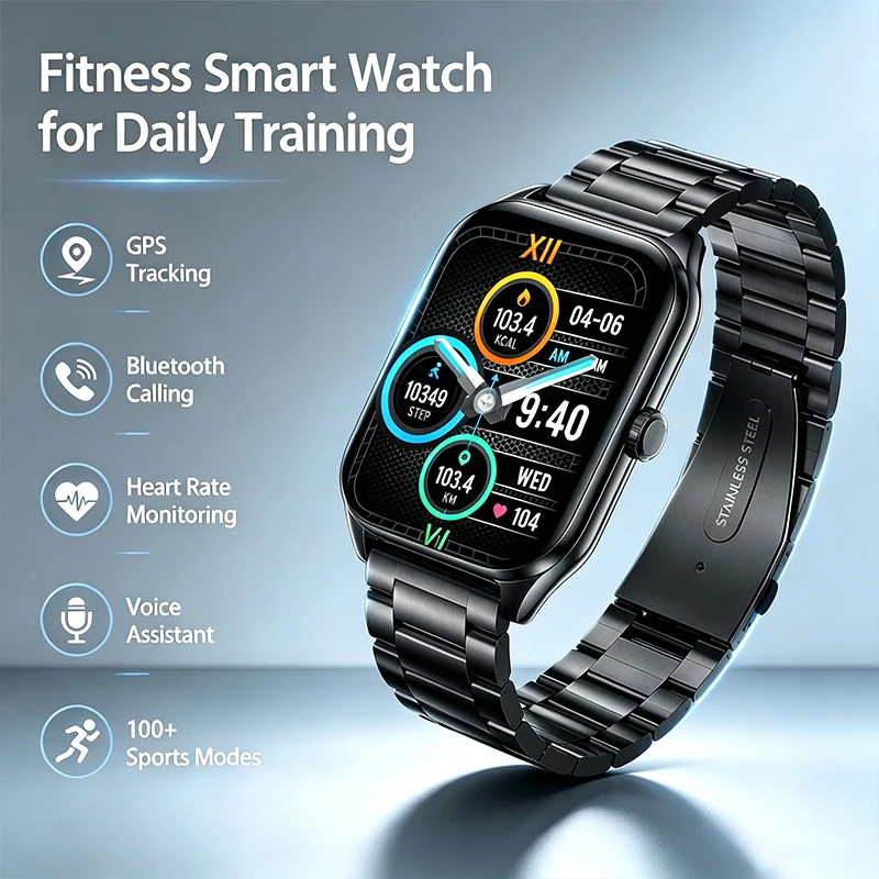 2026 New 1.95 "AMOLED Sports and Health Smart Watch for Men Women with Heart Rate Sleep IP67 Bluetooth Call Pedometer Smartwatch
2026 New 1.95 "AMOLED Sports and Health Smart Watch for Men Women with Heart Rate Sleep IP67 Bluetooth Call Pedometer Smartwatch