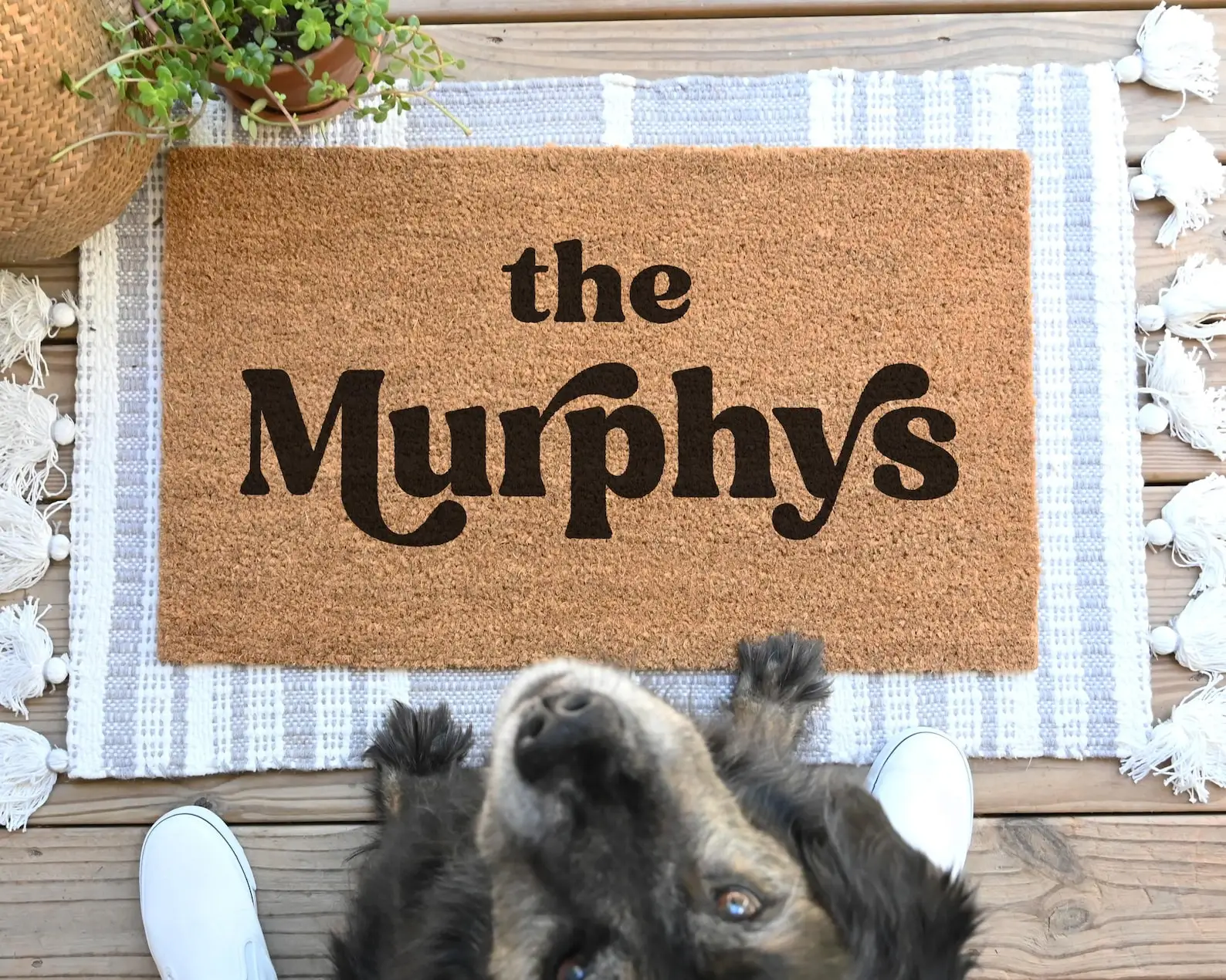 Custom Coir Anti-slip Super Absorbent Door Mat Personalized Name Aesthetics Font Doormat Welcome Mat Front Porch Decor Retro Ru
Custom Coir Anti-slip Super Absorbent Door Mat Personalized Name Aesthetics Font Doormat Welcome Mat Front Porch Decor Retro Ru