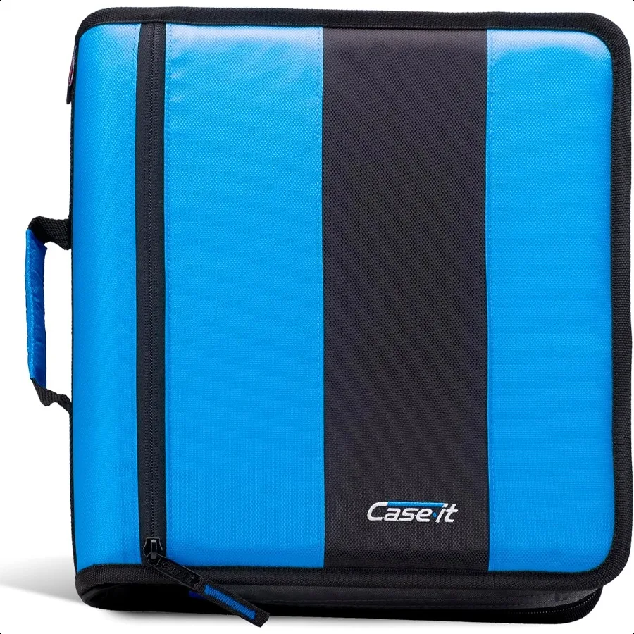 Classic Zipper Binder 2Inch ORings 350 Sheet Capacity Multiple Storage Pockets Shoulder Strap School Office Organizer D251 Deni
Classic Zipper Binder 2Inch ORings 350 Sheet Capacity Multiple Storage Pockets Shoulder Strap School Office Organizer D251 Deni