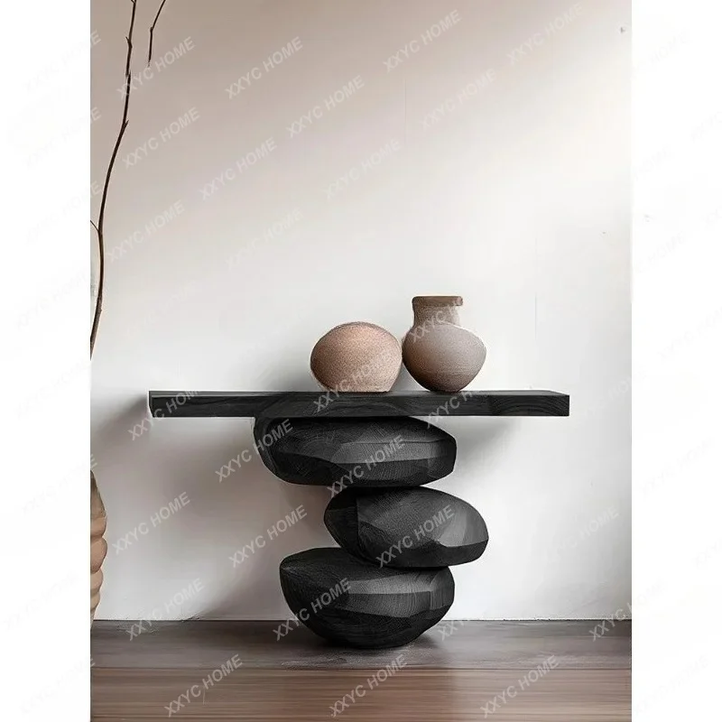 M178 Solid wood entrance table art design high-end entrance table against the wall side table
M178 Solid wood entrance table art design high-end entrance table against the wall side table