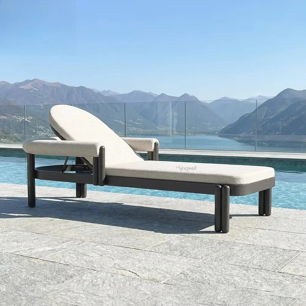 Nordic style hotel pool lounge chair outdoor furniture lounge chair with waterproof seat cushion
Nordic style hotel pool lounge chair outdoor furniture lounge chair with waterproof seat cushion
