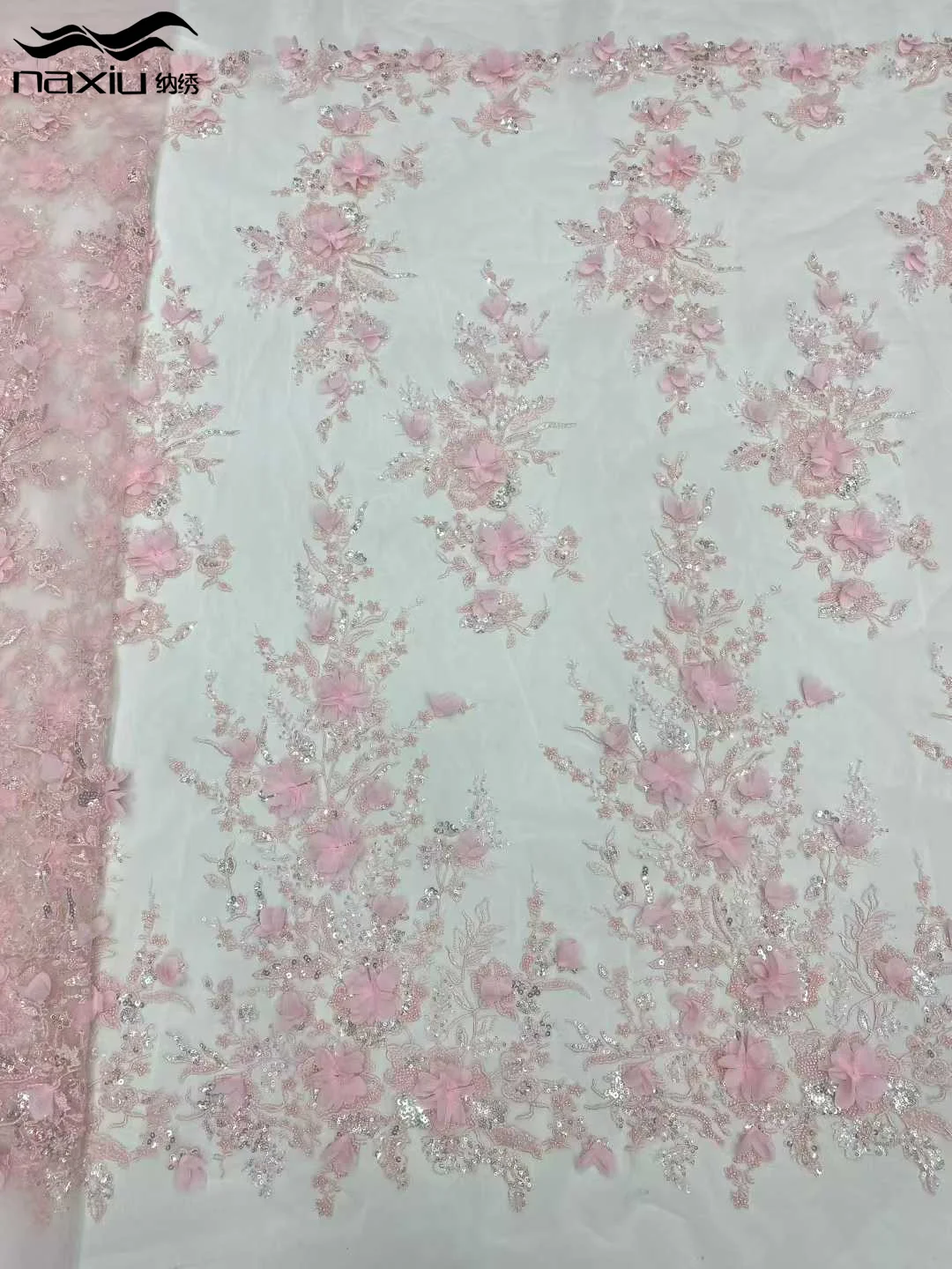 Madison Pink African 3d Flower Lace Fabric High Quality Lace Sequins Embroidery French Groom Lace Fabric Nigerian For Wedding
Madison Pink African 3d Flower Lace Fabric High Quality Lace Sequins Embroidery French Groom Lace Fabric Nigerian For Wedding