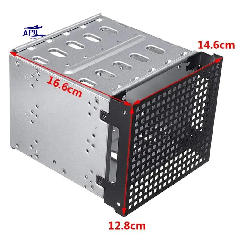 AF91-5,25 дюйма до 5x3,5 дюймов SATA HDD Cage Rack Корпус жесткого диска Лоток для жесткого диска Caddy Adapter
AF91-5,25 дюйма до 5x3,5 дюймов SATA HDD Cage Rack Корпус жесткого диска Лоток для жесткого диска Caddy Adapter
