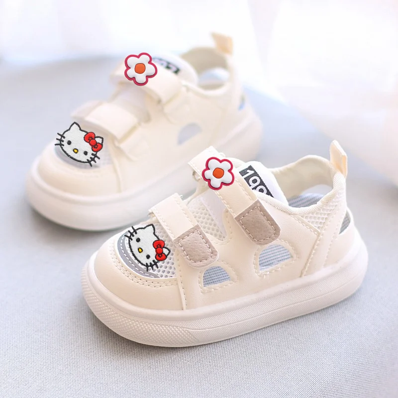 Sanrio hello kitty, новые летние детские сандалии для девочек, детская повседневная обувь на мягкой подошве с полой сеткой, дышащая спортивная обувь для мальчиков, обувь для малышей
Sanrio hello kitty, новые летние детские сандалии для девочек, детская повседневная обувь на мягкой подошве с полой сеткой, дышащая спортивная обувь для мальчиков, обувь для малышей